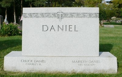 Daniel Memorial with Floral Band
