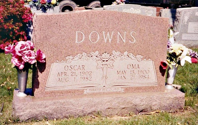 Downs Pink Granite Memorial
