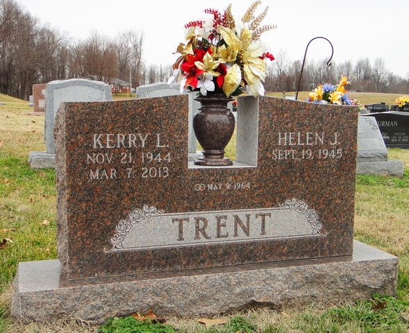 Vases Trent Bronze Granite with Vase